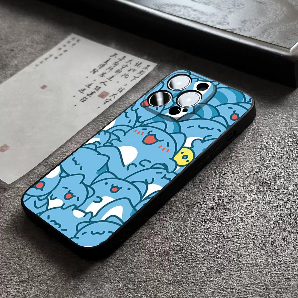 Bug Cat C-Capoo Phone Case For 17 Pro Max For Iphone 14 16 Pro Max 12 15 11 13 Pro Xr X Xs 8 7 Plus Back Cover