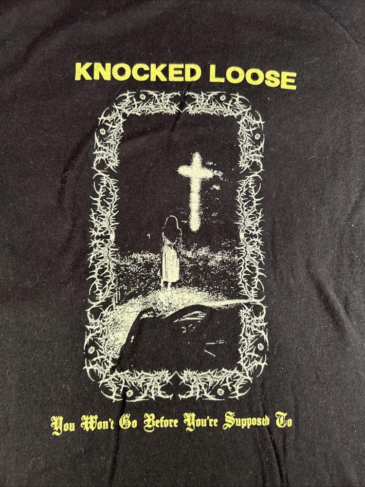 

Knocked Loose Black Cotton Shirt Unisex All size S-5XL Gift For Fans K8425 Unisex T-Shirt XXXL