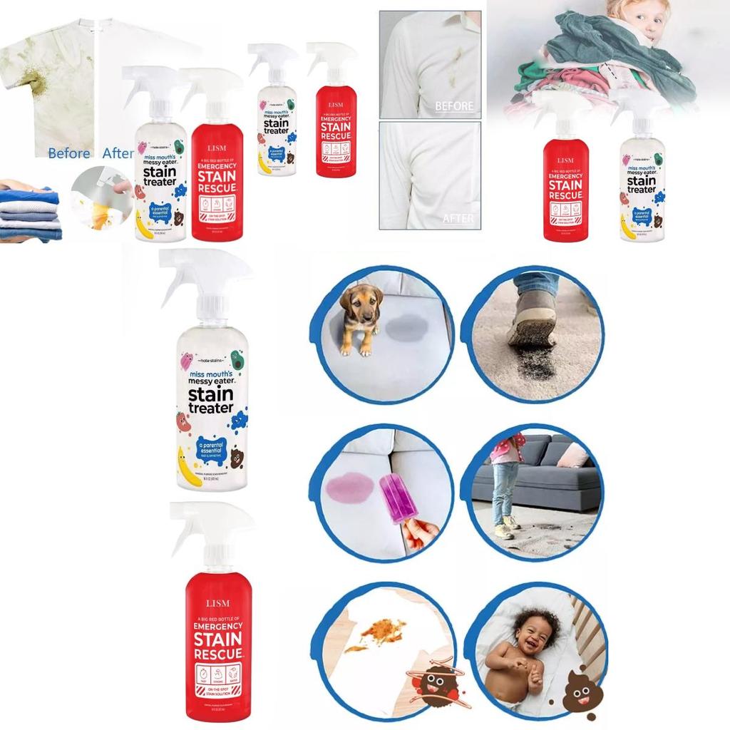 Versatile Stain Treatment Spray 300ml And 473ml For Everyday Home Stain Removal