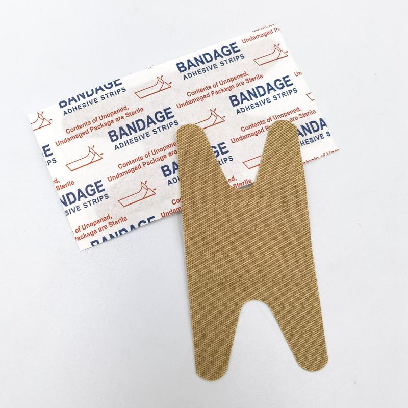 Custom Logo Elastic Bandage: Irregular Fingertip & Elbow Joint Plaster, Various Customizable Sizes