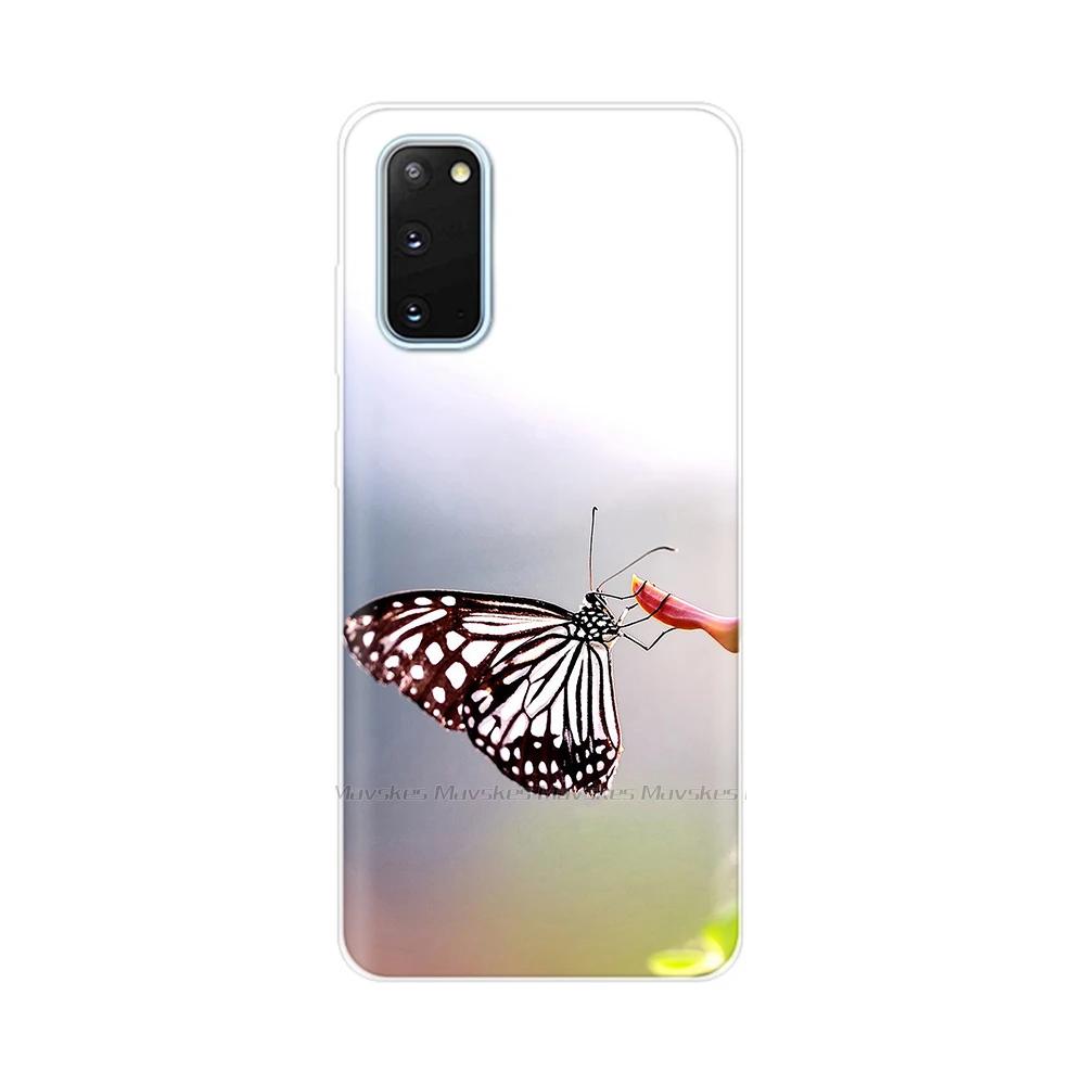 For Samsung Galaxy S20 FE Case S20 Ultra Silicone Back Cover Soft Tpu Phone Case For Samsung S20 FE Case S 20 Plus Cover Bumper