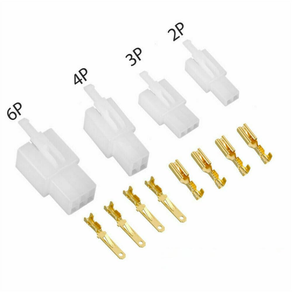GLOWZEN Wiring Connector Connector Coupler 2 Pole 3 Pole 4