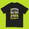 Freedom Of Religion Includes Freedom From Religion Humanism Atheist Humanist Kids T Shirt