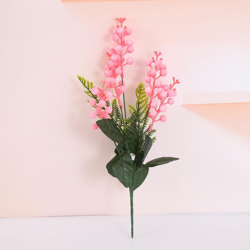 Decorative Flower Christmas Bundle With Christmas Berry For Festive Display Home