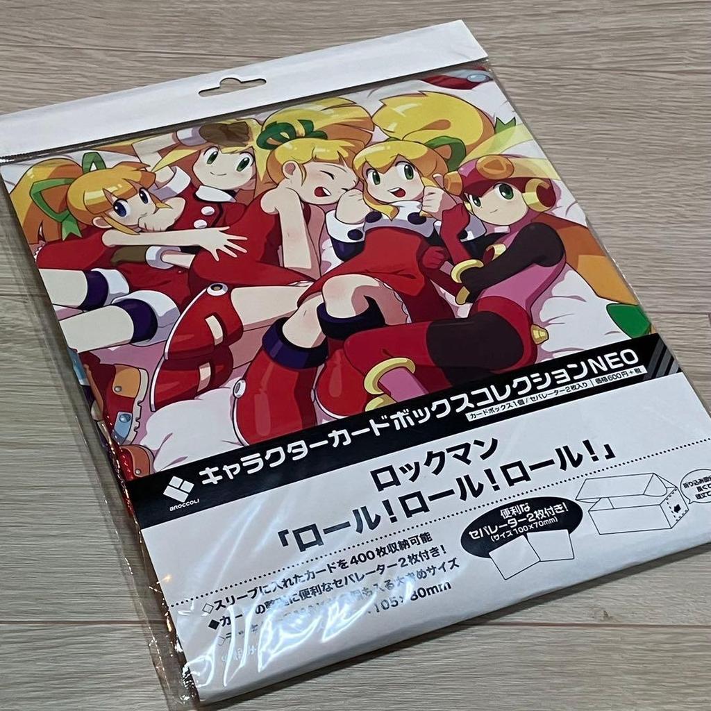 Used Character Card Box Collection NEO Rockman Roll