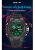 Sanda Teen's Waterproof Dual Display Sports Watch with Luminous Alarm
