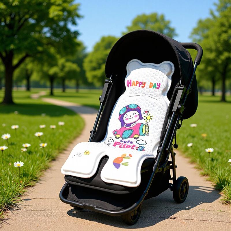 Universelle Atmungsaktive Netz-Kühlmatte für Kinderwagen & Hochstuhl