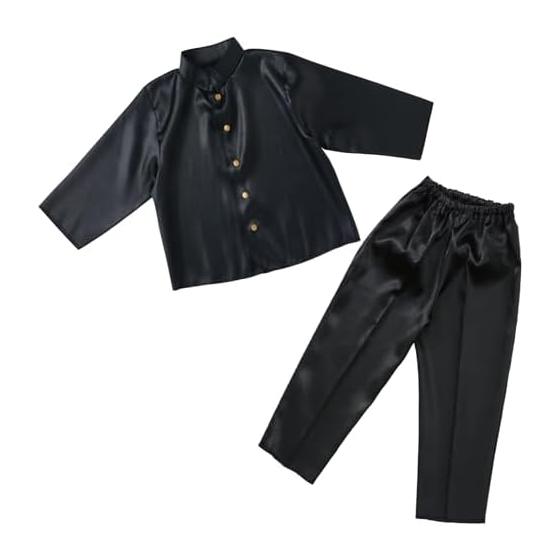 Artec Costume Halloween Kids Cosplay Costume Gakuran Black 19644