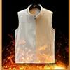 Autumn And Winter New Style Double-sided Vest Men's Stand-up Collar Casual Loose Vest Vest Large Size Vest Warm Jacket For Men