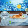Luxurious And Soft Dog Cooling Mat Non-toxic Pet Cushion For Summer Comfort