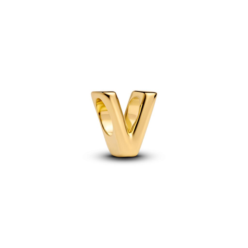 Hot Copper 26 Letters Alphabet AZ Charm Bead Charms Bead Golden Pendant Compatible With Authentic Bracelets Necklaces Do It Yourself Jewellery Women