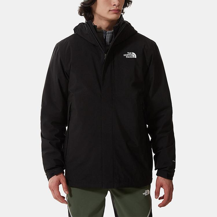THE NORTH FACE Carto Triclimate Waterproof, Windproof, And Breathable Windbreaker Jacket Men's Black NF0A5IWI-JK3