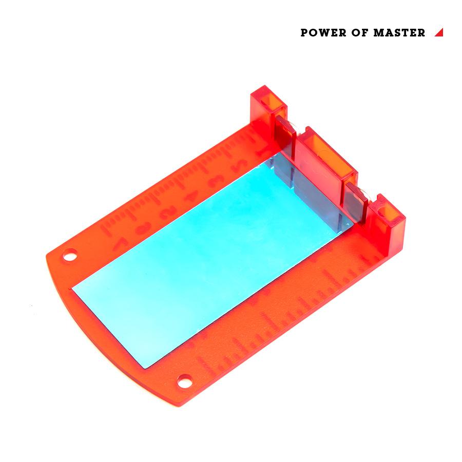 Magnetic Infrared Laser Level Target Reflector for Walls/Floors