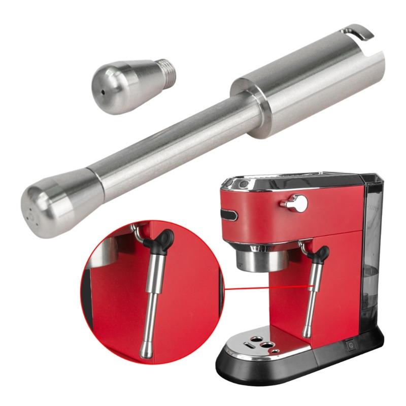 Hitzebeständiges Dampfrohr Milchaufschäumrohr Geeignet für EC685 Kaffeemaschinen für effizientes Milchaufschäumen