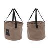 20L Portable Camping Bucket PVC Folding Water Bucket High Capacity Collapsible Container for Outdoor Activities