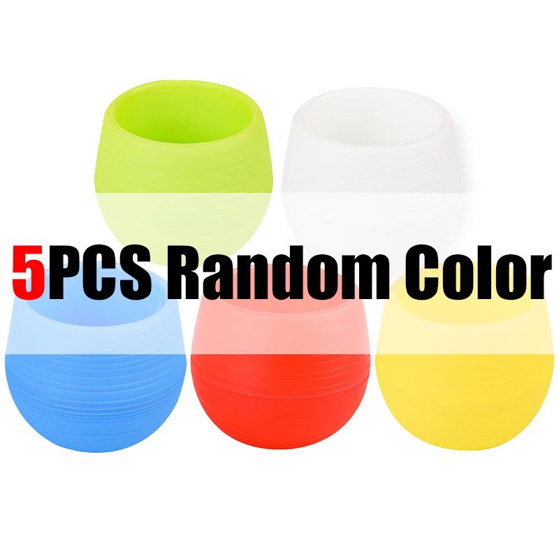 

5/10/15PCS Mini Flowerpot Assorted Colorful Round Plastic Plant Pot Drainage Hole Succulents Pot Gardening Tools Decorations ZYF