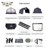 3509 Inflatable Cotton Camping Tent
