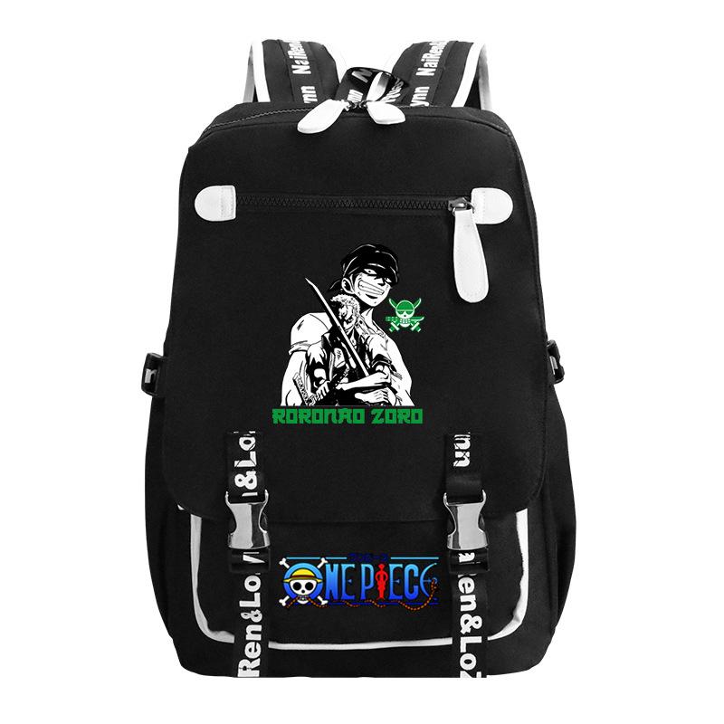 RiMan ONE PIECE Luffiello School Bag Boys ins Trendy Cool Large Capacity College Student Backpack