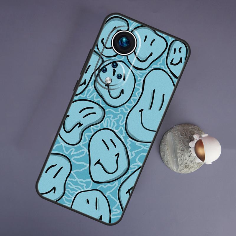 

Улыбка лица счастливая милая для Huawei Honor Magic 5 Lite 70 50 X8 X9 a P20 P30 P40 P50 P60 Pro P Smart Nova 9 5T чехол Honor Magic5 Pro