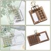 8/15 Grids Watercolour Travel Set Portable Watercolor Palette Set Sketchbook Palette with Clip Watercolour Paint Set