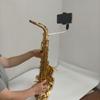 Adjustable Brass Instrument Phone Clip Mount For Musicians Compatibility With Various Smartphone Size