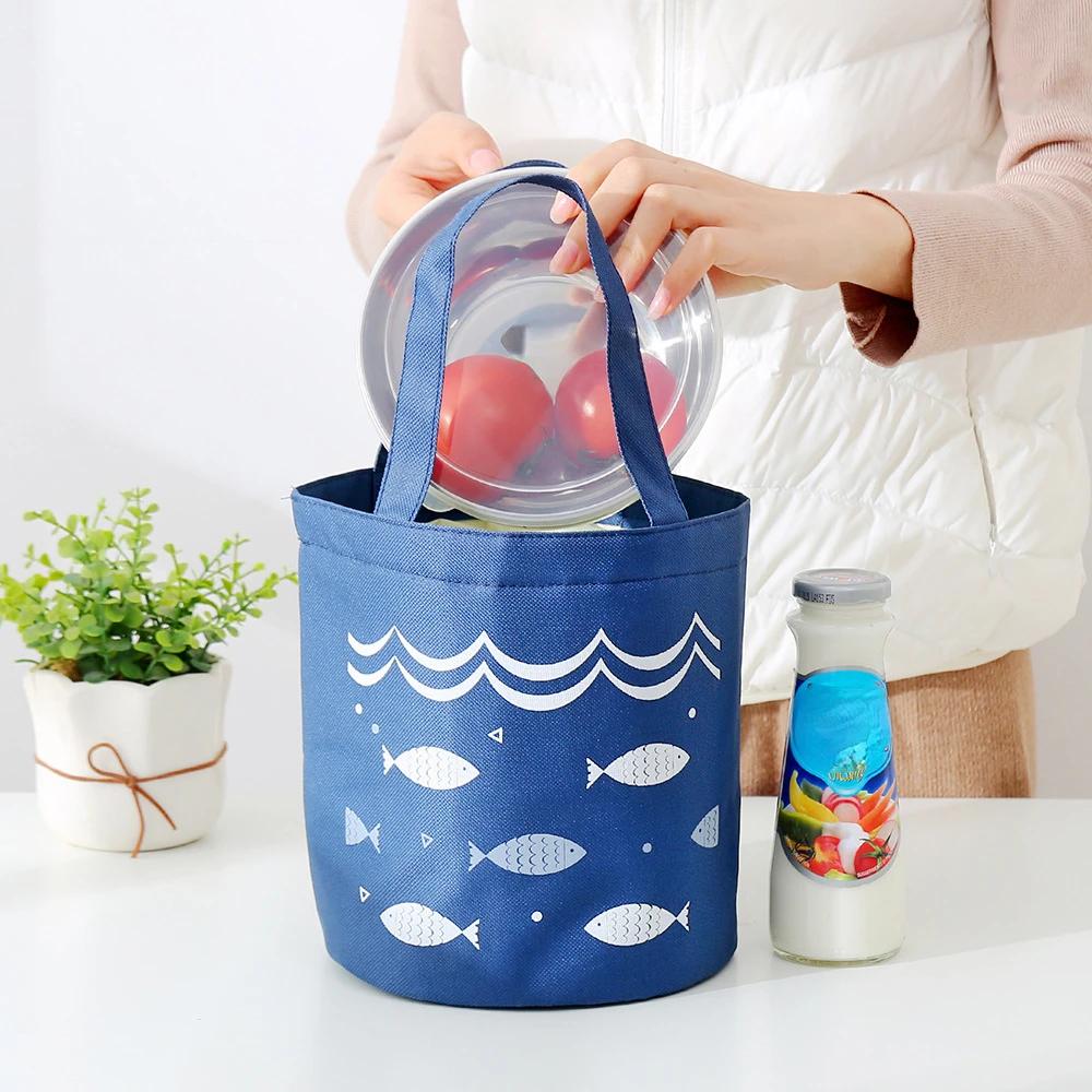Thermo-Lunchbox für Damen, Mädchen, Kinder, tragbar, wasserdicht, Lunchtasche, isoliert, kühl, Lebensmittel-Aufbewahrungstasche, Picknick-Handtaschen