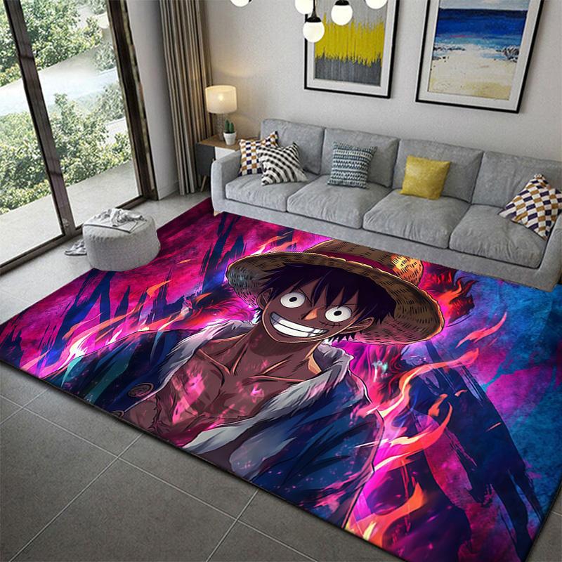 One Piece Stylish Floor Carpet Soft Non-Slip Washable One Piece Theme Rug