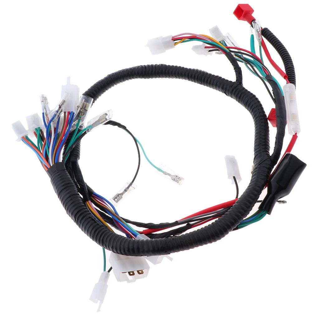 Wiring Harness Assembly Full Electrics Coil for Motorbike Scooter ATV Quad