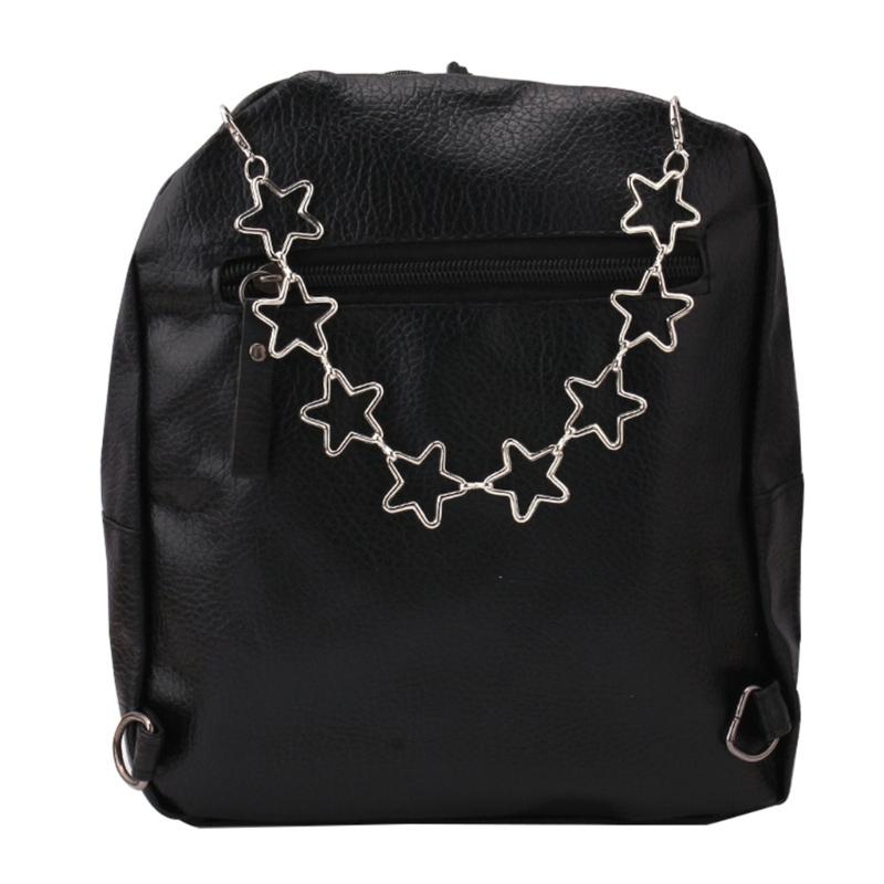5Pcs Fashionable Purse Chain Set Unique Bag Chain Metal Bag Straps Alloy Texture Handbag Chain Suitable for Bag Handbag