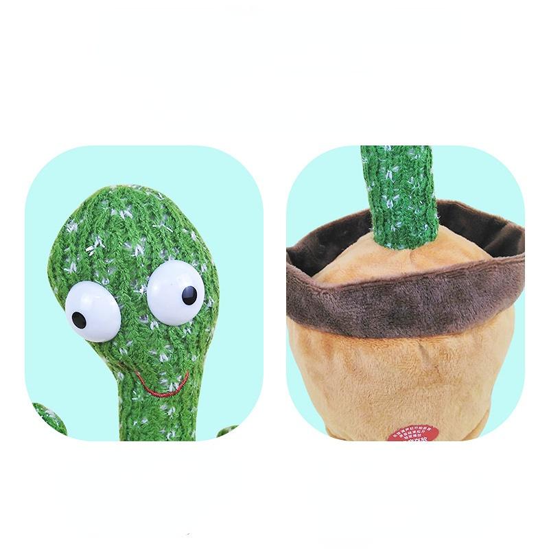 Plush Toy Dancing Cactus Can Sing and Speak It's An Enchanting Plush Toy