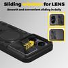 For Poco F7 5G Case Armor Slide Camera Lens Protector Back Cover For Xiaomi Poco F7 F 7 PocoF7 Ring Stand Shockproof Funda Coque