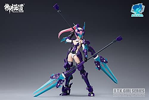 Doyusha Eastern Model ATK Girl Four Sacred Beasts Blue Dragon 1/12 Scale Pre-Colored Plastic Model Kit, Approximately 16cm Tall