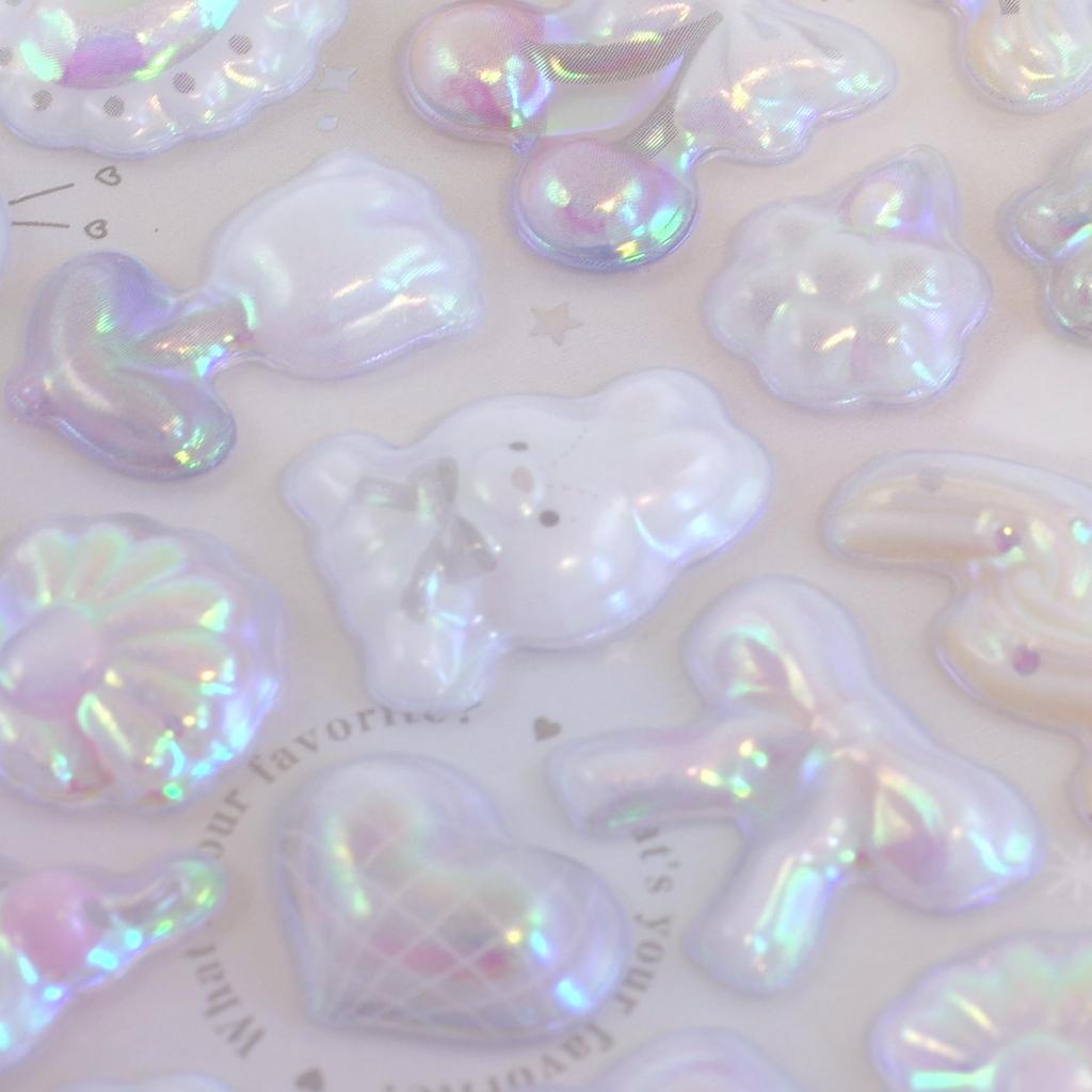 Seal Bonbon Drop Seal Pearl Veil White Bonbon 01218 Q-Lia