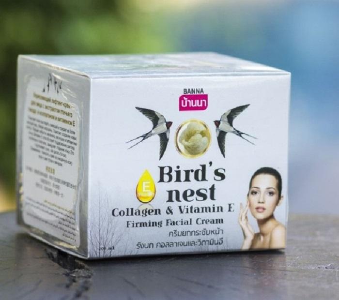 Banna Krem do twarzy z kolagenem i witaminą E Ptasie Gniazdo, 100ml