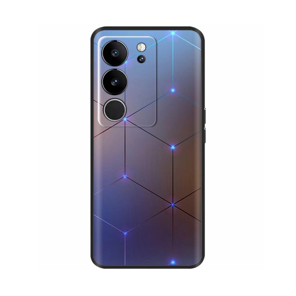 6,78' Für Vivo V29 5G Hülle V 29 Silikon TPU Weicher Stoßfänger Handyhülle für VIVO V29 V2250 VivoV29 Hüllen Schutzhülle Tasche Coque