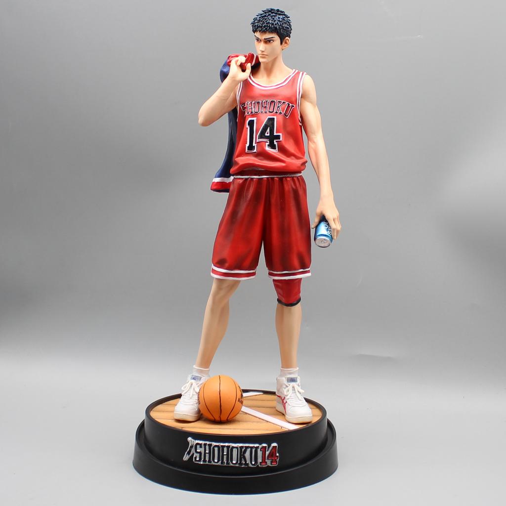 Mitsui Hisashi Figures Manga Slam Dunk Anime Figurine Miyagi Ryota Model 33cm Rukawa Kaede Statue Action Figura Collection Gift