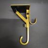 2/4Pcs Christmas Fireplace Stocking Garland Hanger No Drill Adjustable Mantle Garland Holder Heavy Duty Xmas Stockings Decoration Hanging Hook