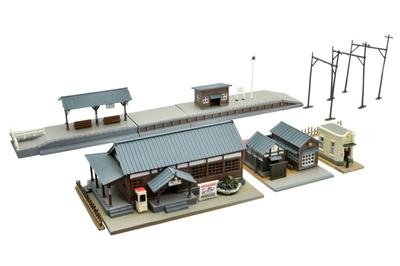 TOMYTEC Gebäudesammlung Kenkore 073-1R Station Set 1R Diorama Zubehör 335023