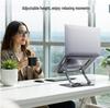 Adjustable Rotating Laptop Stand with Cooling Base