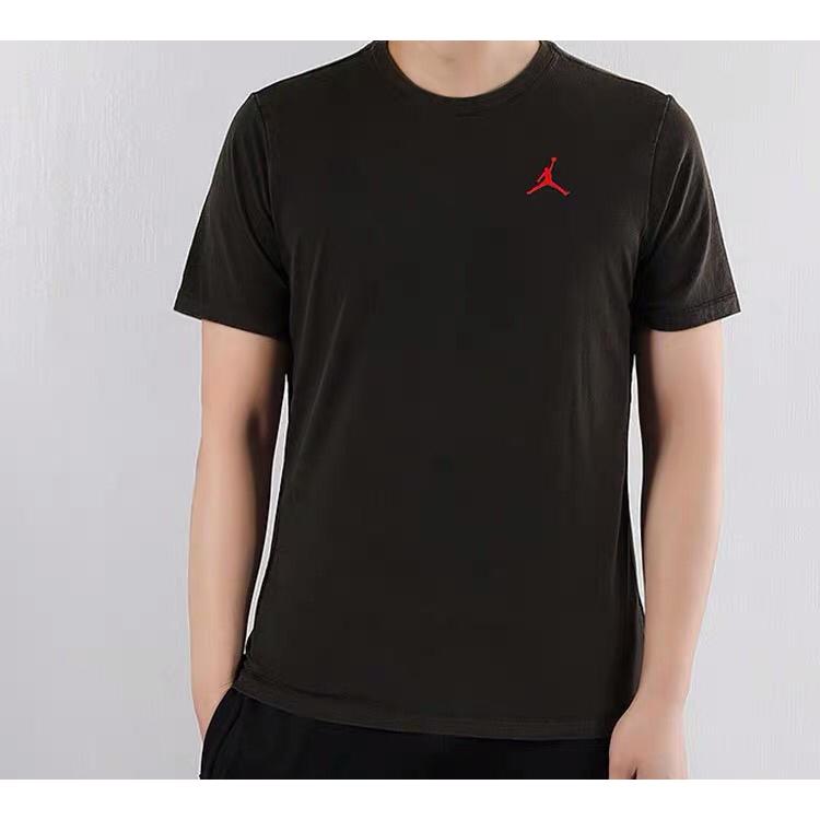 Jordan MJ 23 T Shirts Mens Crew Neck Moderate Straight Fit AQ3735-010