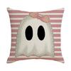 Halloween Pillow Cover Living Room Sofa Bedroom Pillow Single Sided Linen Pillow