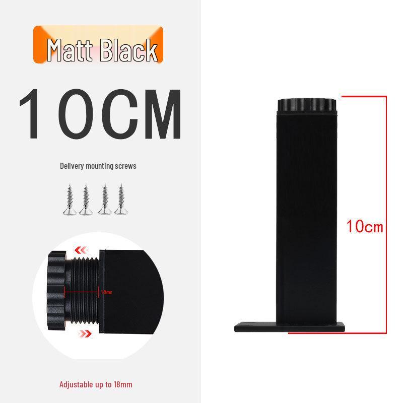 Adjustable Aluminum Alloy Cabinet Legs for Bathroom or TV Cabinets