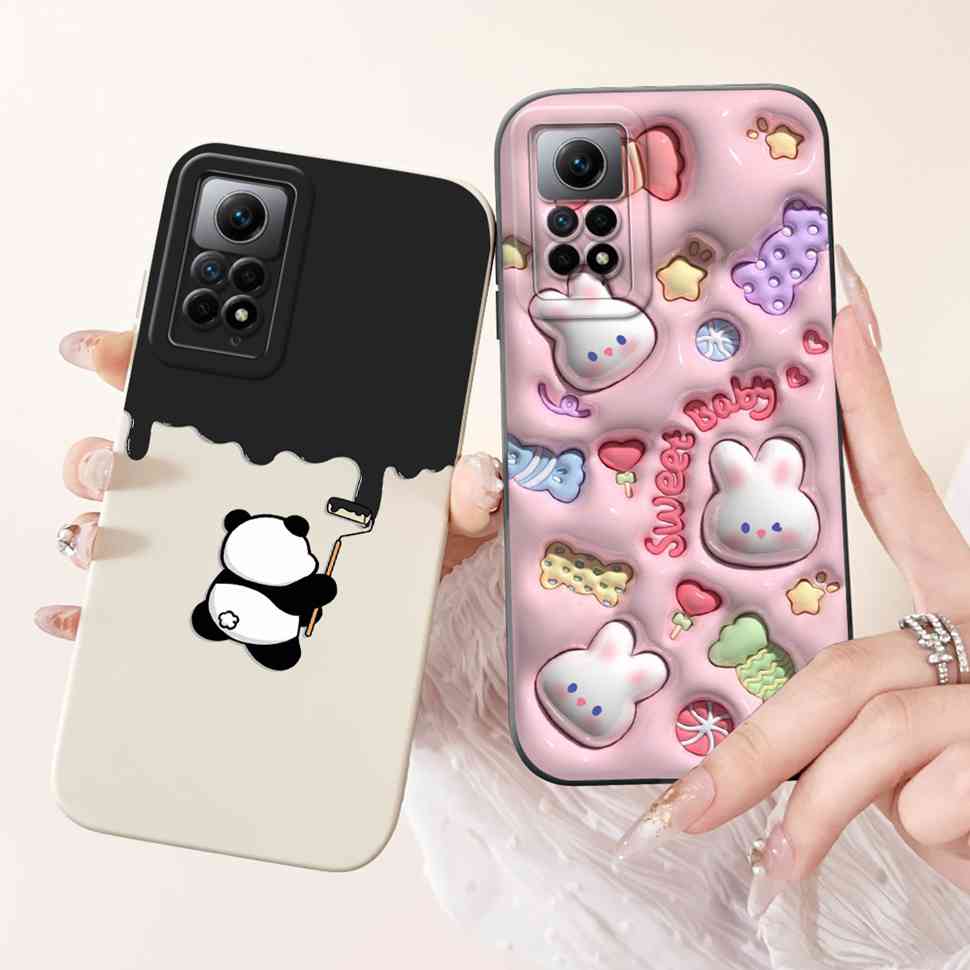 For Xiaomi Redmi Note 12 Pro 4G Case Colorful Painted Cover Soft Slim Phone Case For Redmi Note12 Pro 12Pro 4G Back Cover Capa