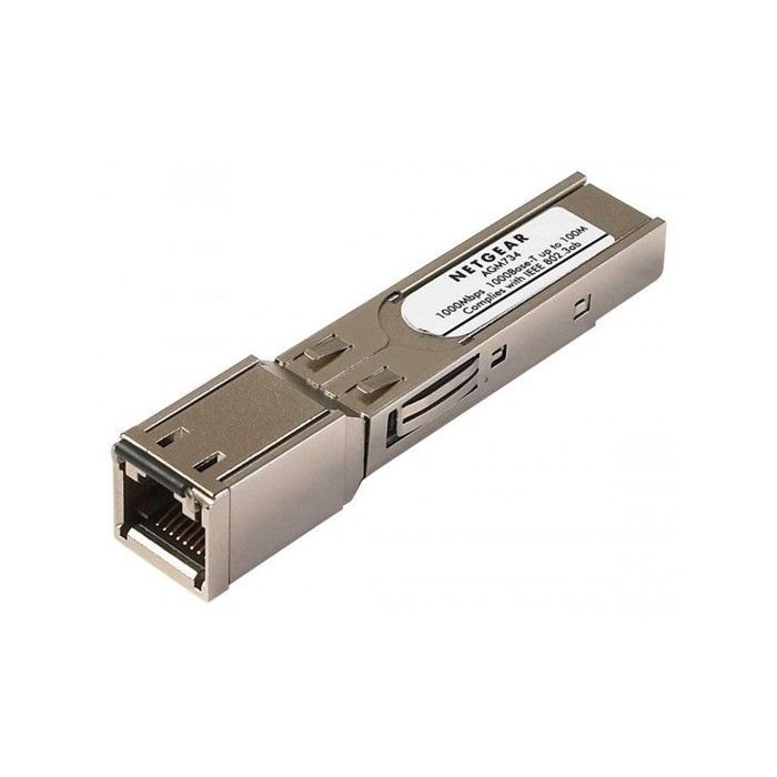 Module SFP - NETGEAR - AGM734 - 1000BASE-T - RJ45 - Jusqu'à 100m