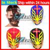 Full Head Wrestling Mask For Rey Mysterio Lucha Libre Headgear Halloween Scary Cosplay Party Costume Haunted House Props Masks