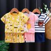 Kids Clothes Set Baby Boy Girl T-Shirt + Shorts Summer Clothing Cotton Cartoon Casual Boys Tracksuit Children Baby Clothes Set