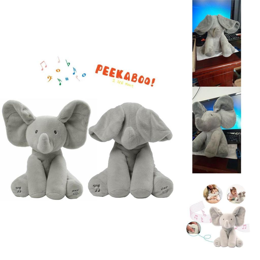 Animierter sprechender Guck-Guck und singender Elefant Baby Kinder Bildungsgeschenke