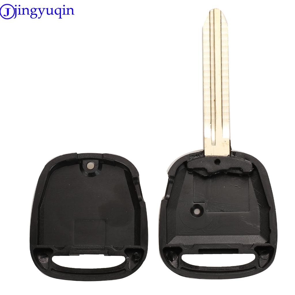 Jingyuqin Ersatz Schlüsselanhänger Fernbedienung Gehäuse Abdeckung Klinge Für Toyota Carina Estima Harrier Previa Corolla Celica KEIN LOGO