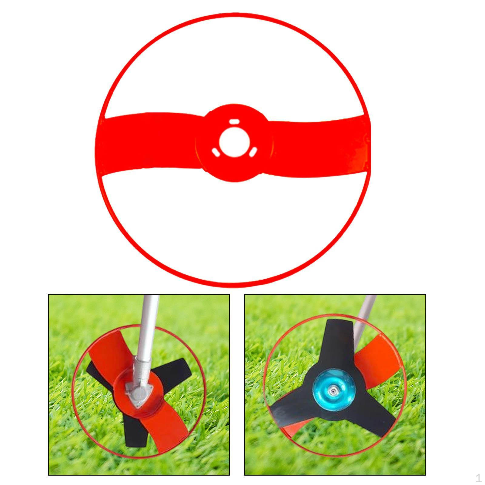 

Grass for Lawn Mower Brushcutter Guard Accessory Care Easy to Install Maintenance Proctection Red S