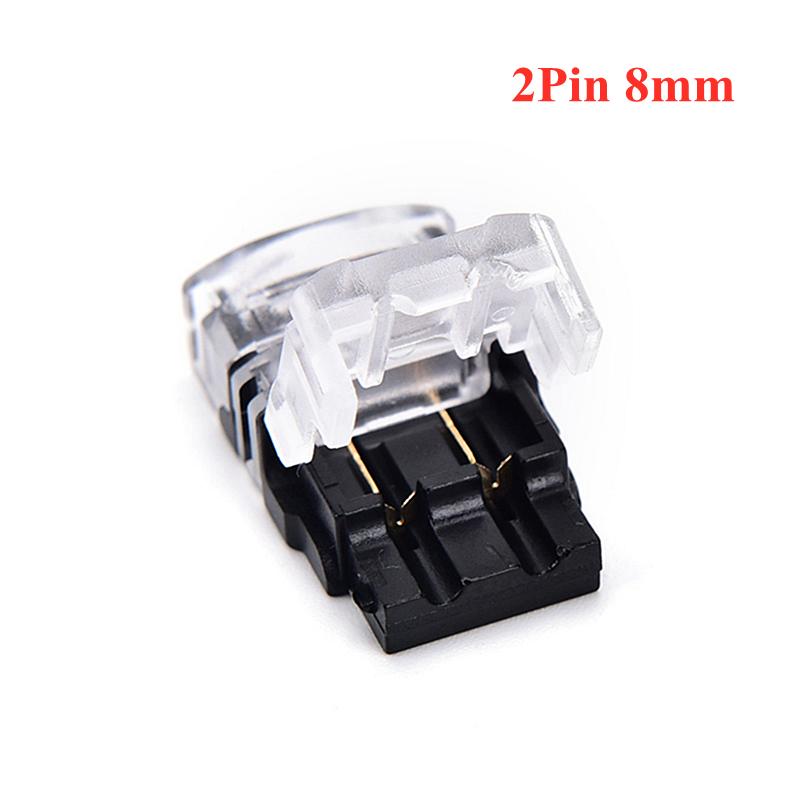 1PC 2Pin/4Pin/5Pin Waterproof IP65 SMD 5050 5630 LED Tape Light Connection Conductor LED Strip To Wire Connector 8mm/10mm/12mm